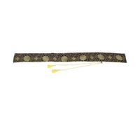 VICASKY Silk Storage Case with Tassels for Paintings and Swords, Lightweight Japanese Style Pouch with Elegant Ancient Design for Convenient Portability and Protection