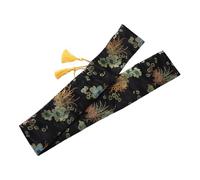 VICASKY Silk Sword Storage Bag with Tassel Lightweight Carrying Case for Japanese Wakizashi and Chinese Tai Chi Swords Traditional Design Protective Sleeve