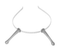 VICASKY Silver Boppers Headband Lightweight Costume Accessories for Halloween Parties Cosplay Events Unique Glowing Antenna Design for Eye-catching Fun Headwear