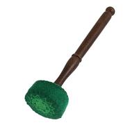 VICASKY Singing Bowl Accessories Mallet Stick Lint Cloth Green Craft Mallet for Buddha Sound Bowl Rod Use in Meditation Practice