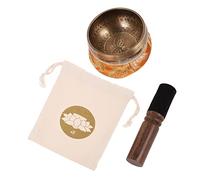 VICASKY Singing Bowl Meditation for Yoga Practice Featuring Flat Bottom Design Handmade Craftsmanship Sound Bowl Meditation Sessions