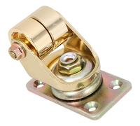 VICASKY Single Gold Metal Wheel Piano Caster Iron Replacement with Screws for Upright Piano Mobility Accessory
