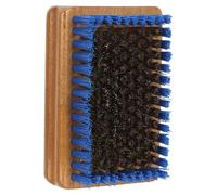 VICASKY Ski Equipment Cleaner with Wood Handle and Nylon Brass Bristles, Ergonomic Design for Strong Cleaning, for On-the-go Snowboard Cleaning and Waxing
