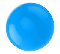 VICASKY Sky Blue Stainless Steel Gazing Ball Hollow Reflective Globe for Garden Lawn Home Decor Smooth Polished Metal Sphere Ornament for Mall and Indoor Outdoor Display