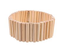 VICASKY Small Animal Ladder with Hook 60Cm Wooden Climbing Steps for Hamster Gerbils Mouse Cage Accessory Supports Exercise and Skill Building