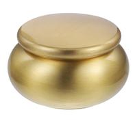 VICASKY Small Copper Urn for Ashes Portable Memorial Cremation Container Sealed Metal Keepsake Box Suitable for Human and Pet Ashes