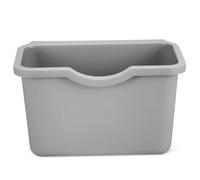 VICASKY Small Hanging Trash Can with Moderate Capacity Plastic Wall Mounted Garbage Can for Kitchen Space-saving Design a Shower Essentials Organizer the Washstand