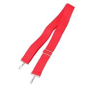 VICASKY Snare Drum Strap Metal Hook for Bongo Djembe Percussion in Red Nylon Material for Drummers