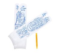 VICASKY Socks for Foot Reflexology Massage Elastic Reflexology Socks Acupressure Stick for Daily Foot Relaxation and Blood Flow Enhancer