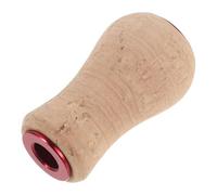 VICASKY Soft Cork Fishing Reel Handle Knob Replacement for Baitcasting and Spinning Reels Red DIY Rocker Arm Grip Accessory and Upgrade