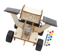 VICASKY Solar Power Lunar DIY Assembly Kit for Educational Stem Science Birthday Boys and Easy Build Solar Assemble to Inspire Interest in Science and Outdoor Play
