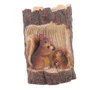 VICASKY Solar Powered Stake Lawn Light Decorative Squirrel Lamp for Garden Pathway Outdoor Landscape Adornment