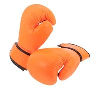VICASKY Sparring Gloves Orange Foam Padding Protective Boxing Gloves for Karate Taekwondo Mma Training and Sparring Suitable for Youth Beginners and Advanced