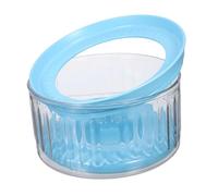 VICASKY Splash Floating Dog Water Bowl Capacity No Spill Pet Feeder Station with Whisker-friendly Design Portable Travel-friendly Transparent Dish for Dogs Pets