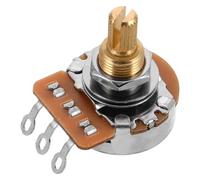 VICASKY Split Shaft Audio Taper Potentiometer with Metal Knob Precision Volume Tone Control for Electric and Bass Guitar Replacement Parts Breadboard Variable Resistor