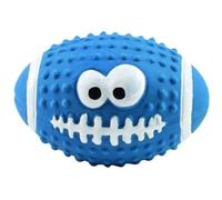 VICASKY Squeaky Latex Dog Ball Interactive Football Rugby for Large Dogs for Outdoor and Indoor Play Encourages Natural Instincts Lightweight Durable Design