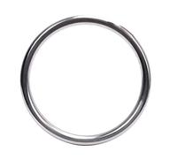 VICASKY Stainless Ring for Arm Training Weight Bearing Hand Strengthener Silver Martial Arts Exercise for Flexibility and Grip Improvement Practical Home Fitness Tool