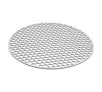 VICASKY Stainless Steel BBQ Grilling Mesh Net for Camping and Household Use Wear Resistant Grill Mat Suitable for Meat Fish Vegetables Burgers Steaks Sausages Eggs Potatoes for Charcoal