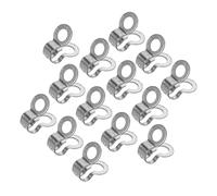 VICASKY Stainless Steel Double Ring Ball Chain Connector Clasps 100pcs Compact and Secure Design Silver for 3mm Chains Suitable for DIY Projects and Hanging Lighting Fixtures