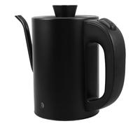 VICASKY Stainless Steel Gooseneck Electric Kettle Retro Design Rapid Boil for Coffee and Tea Brewing Precise Pouring with Steam-release Lid Safe and Easy to Open for Home and Outdoor