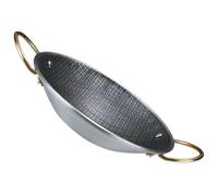 VICASKY Stainless Steel Hot Pot with Double Heat Resistant Handles Scald Non Slip Cooking Pan for Seafood Dry Pot Stew Home Kitchen Use