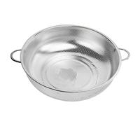 VICASKY Stainless Steel Multi Purpose Drain Basket Fruit Vegetable Sieve for Kitchen Storage Drainage Practical Design for Everyday Use Silver