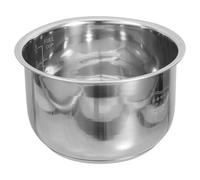 VICASKY Stainless Steel Rice Cooker Inner Pot Replacement 2.5l Capacity with Good Heat Transfer Performance Practical Cooker Replacement Supply for Kitchen Gadgets