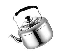 VICASKY Stainless Steel Whistling Kettle Ergonomic Handle Large Mouth for Easy Filling Compatible with Gas and Induction Cooktops for Tea and Instant Soups
