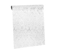 VICASKY Static Cling Window Film PVC Flower Pattern Privacy Sticker Removable Non-Adhesive Decorative Glass Film Wear Resistant for Kitchens and Homestays