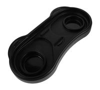 VICASKY Stroller Snack Tray Attachment with Drink Holder, Detachable Universal Pram Snack Serving Tray for Pushchairs, Travel Food Plate for Family Trips and Outdoor Use