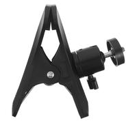 VICASKY Studio Camera Clamp Mount and Quick Release Flash Bracket with 1/4 Screw, 360 Degree Ball Head Sturdy Plastic and Alloy Construction for Video Cameras in Office and Home Setups