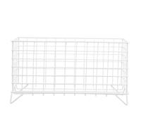 VICASKY Sturdy Iron Bunny Feeder Convenient Rabbit Hay Holder Easy to Clean Metal Feeder for Animals Practical Design Minimizes Waste Keeps Food Fresh and Clean