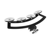 VICASKY Sturdy Tambourine Musical Instrument Easy Installation for Adult and Drumming Accessories Featuring Replaceable Snare Drum Rattle and Bell Sounds