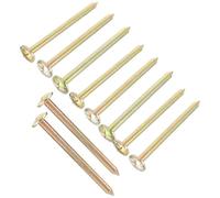 VICASKY Survey Stakes with Crossshaped Design Galvanized 20pcs Metal Property Line Markers for Longterm Durability and Easy Installation, for Land and Garden Use, Including Bridges