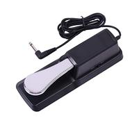 VICASKY Sustain Pedal for Electronic Keyboards Black Foot Pedal Compatible with Yamaha and More for Digital Pianos and Keyboards