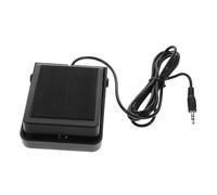 VICASKY Sustain Pedal for Keyboard 3.5mm Connector Black Plastic Foot Pedal for Electric Piano Midi Synthesizer General Piano Accessory