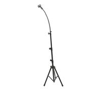 VICASKY Telescopic Microphone Stand Adjustable Floor Mic Stand for Recording Studio and Live Performance