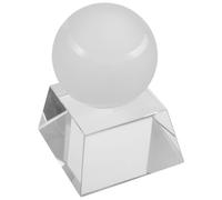 VICASKY Tennis Crystal Trophy with Trapezoid Base - Sports Competition Award Souvenir for Winner, Athletic Recognition Prize for Tennis Tournament