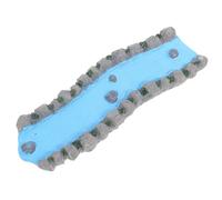 VICASKY Therapeutic Miniature Water Creek Sand Table Decoration Resin Garden Stream for Dollhouse Landscape Home Office Relaxation Resin Material Artistic Garden Accessory for Emotional