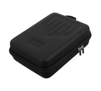 VICASKY Thickened Eva Kalimba Carrying Bag for 10 17-key Thumb Piano, Portable Finger Piano Storage Case, Black Instrument Protection Pouch for Travel and Music Players