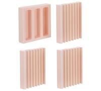 VICASKY Thickness String Roller Tool for Consistent Even Strips Polymer Clay with Dual-Purpose Design and Slip-Resistant Bottom Plastic Clay Strip Roller Mold Projects and Jewelry Making