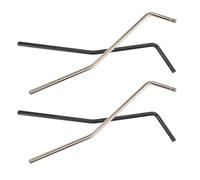 VICASKY Thread Parts Guitar 6mm Arm Tremolo Electric 4pcs Whammy Bar Replacement System with Black and Finish for Bridge Suitable