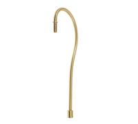 VICASKY Threaded Lamp Curved Stem Replacement Part for DIY Desk Lighting Fixture Easy Assembly Arm Suitable for Modern and Traditional Decor
