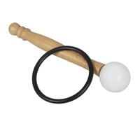 VICASKY Tibetan Singing Bowl Mallet Set Crystal Stick Rubber Ring for Meditation Yoga Music