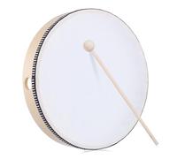 VICASKY Timber Drum Hand Drum Percussion Instrument Wood Frame for Singing Dancing Party Favors Boys and Girls Adults