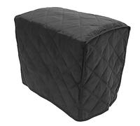 VICASKY Toaster Insulated Cover Protective Sleeve for Bread Machine Quilted Kitchen Appliance Dust Cover Black Easy to Clean Prevents Grease and Steam Damage