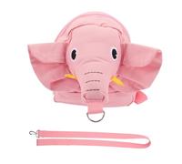 VICASKY Toddler Backpack with Leash for Girls Elephant Anti-Lost Harness Backpack with Safety Leash Pink Boys and Girls for Walking and Travel