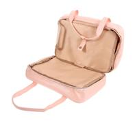 VICASKY Toiletry Bag Ample Storage Multi-Functional Makeup Organizer for Travel Elegant Pu Cosmetic Bag for Women Travel Essentials