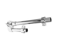 VICASKY Tom Drum Mount Bracket Zinc Alloy Silver Drum Display Stand with Easy Installation and Higher Stability for Professional Drummers