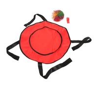 VICASKY Toss and Catch Game Red Lightweight Cloth Ball Launcher for Outdoor Sports Hand-eye Coordination Training